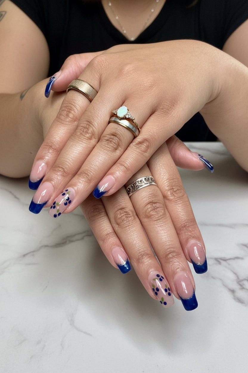 Blueberry Nail Set