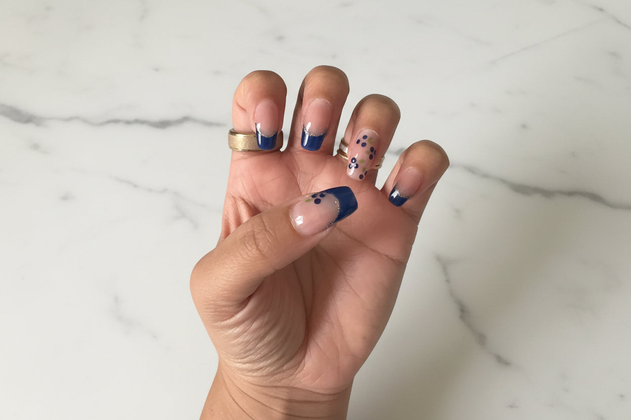Blueberry Nail Set