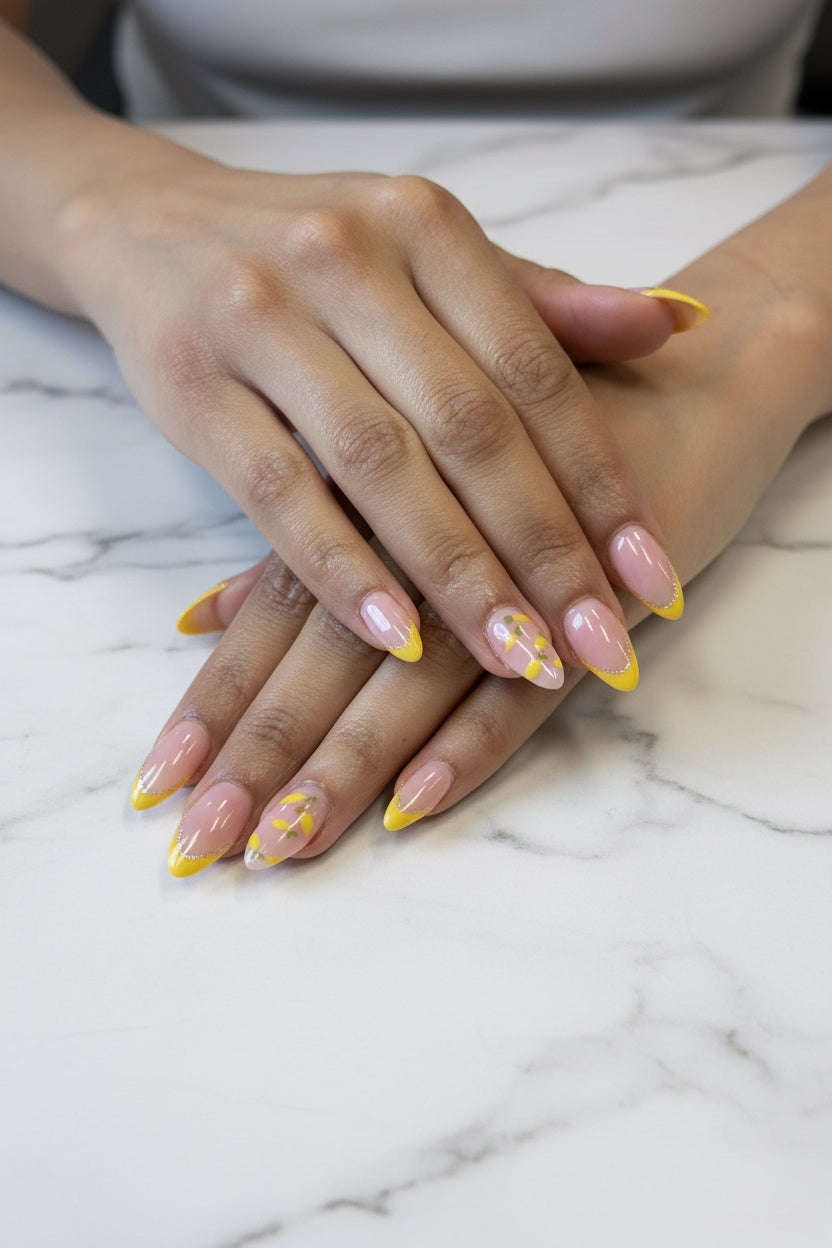 Lemon Nail Set