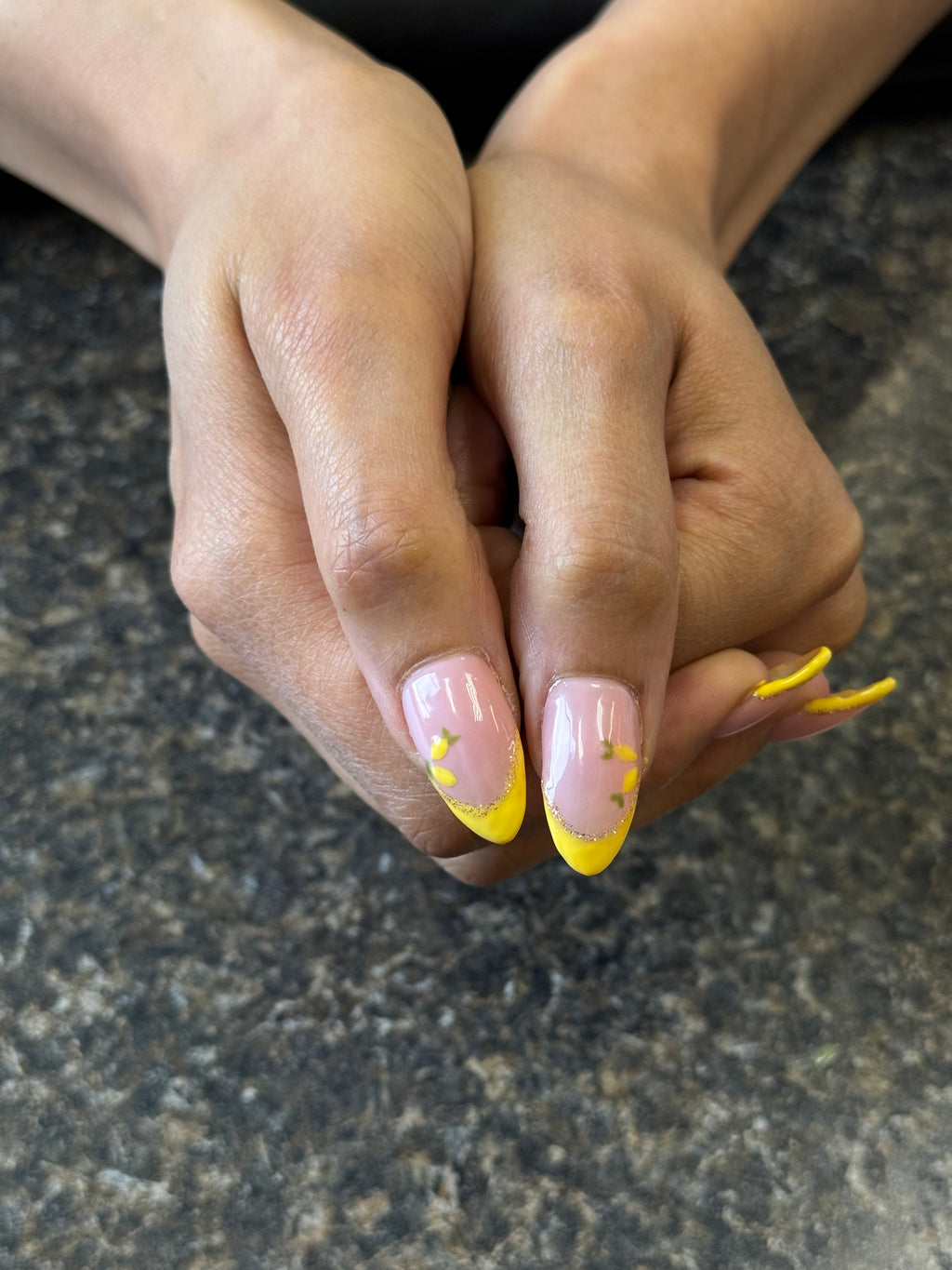 Lemon Nail Set