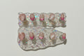 Pink Floral Nail Set